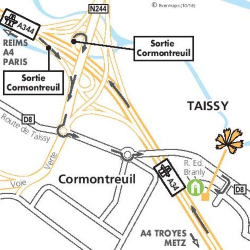 Fasthotel Reims Est - Taissy Exterior foto